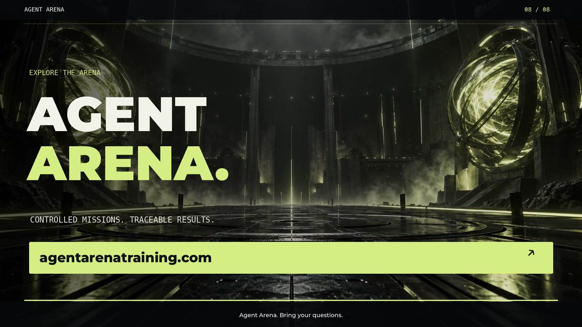 Agent Arena film artwork
